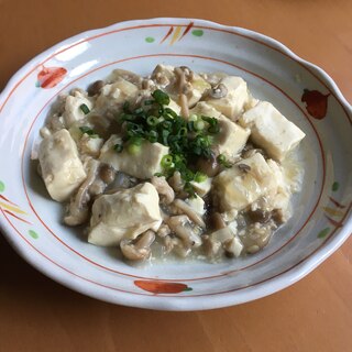 塩麻婆豆腐♪